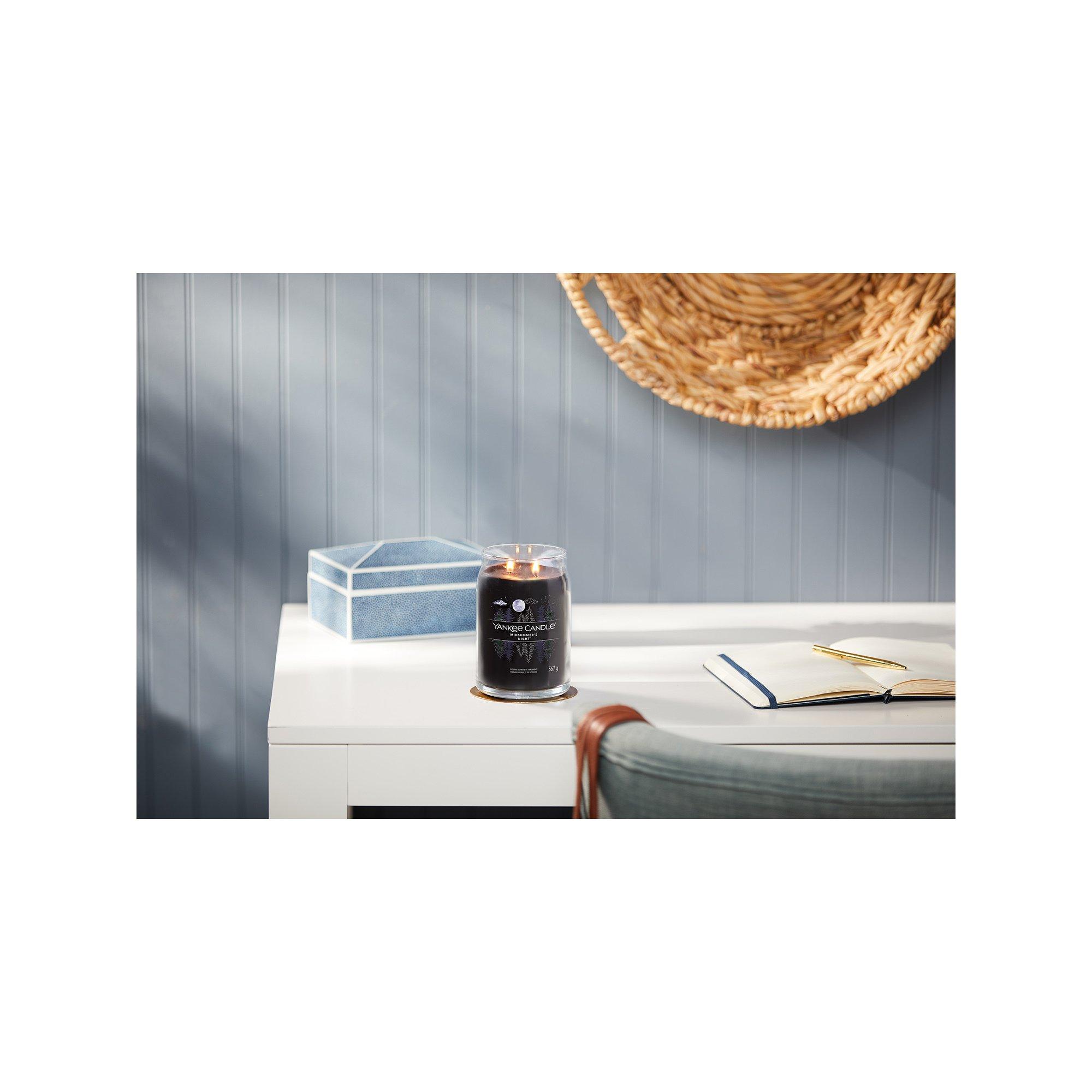 Yankee Candle Signature Candela profumata in vetro Midsummers Night 