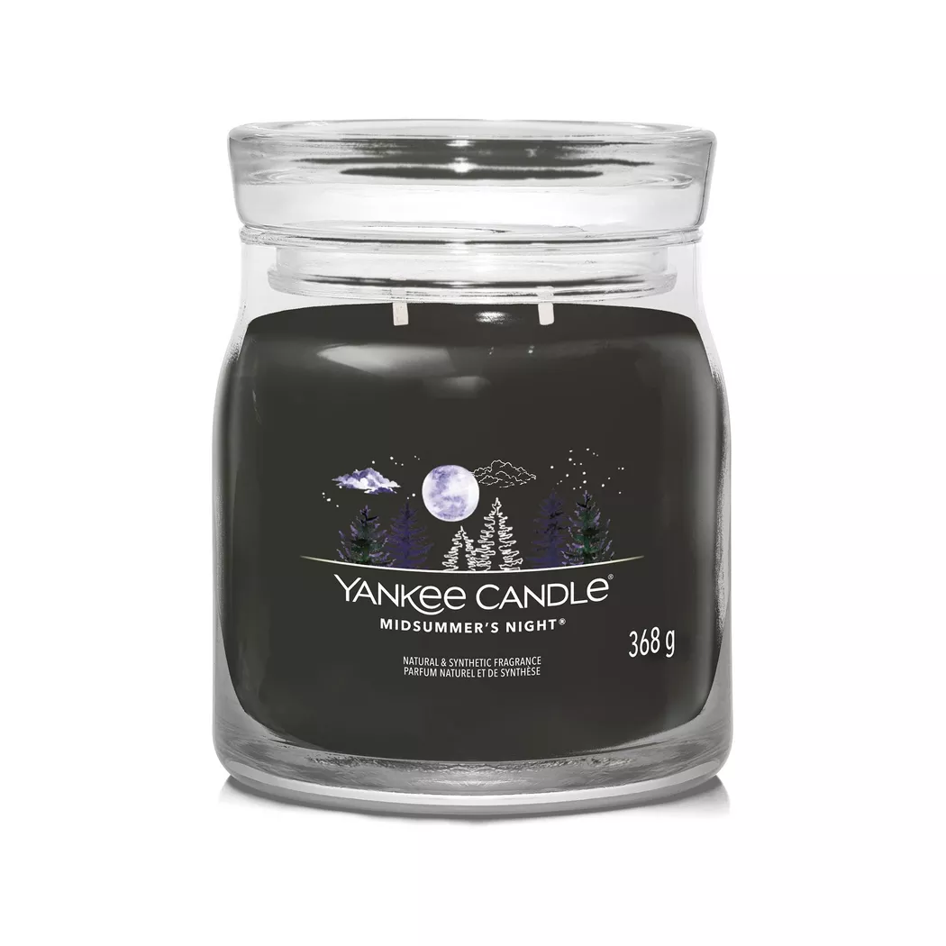 Yankee Candle Signature - Bougie parfumée en verre, 368 g, Black