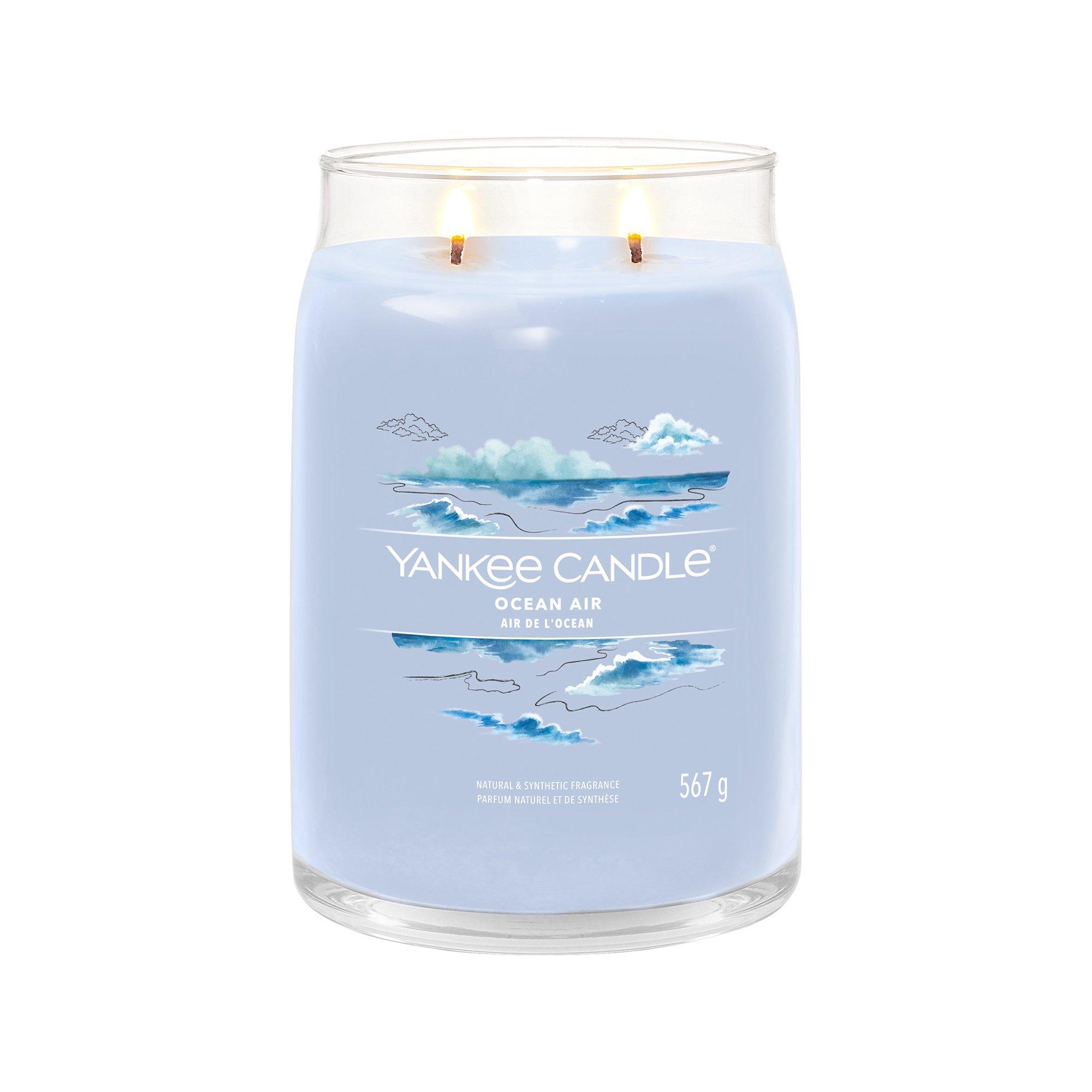 Yankee Candle Signature Candela profumata in vetro Ocean Air 