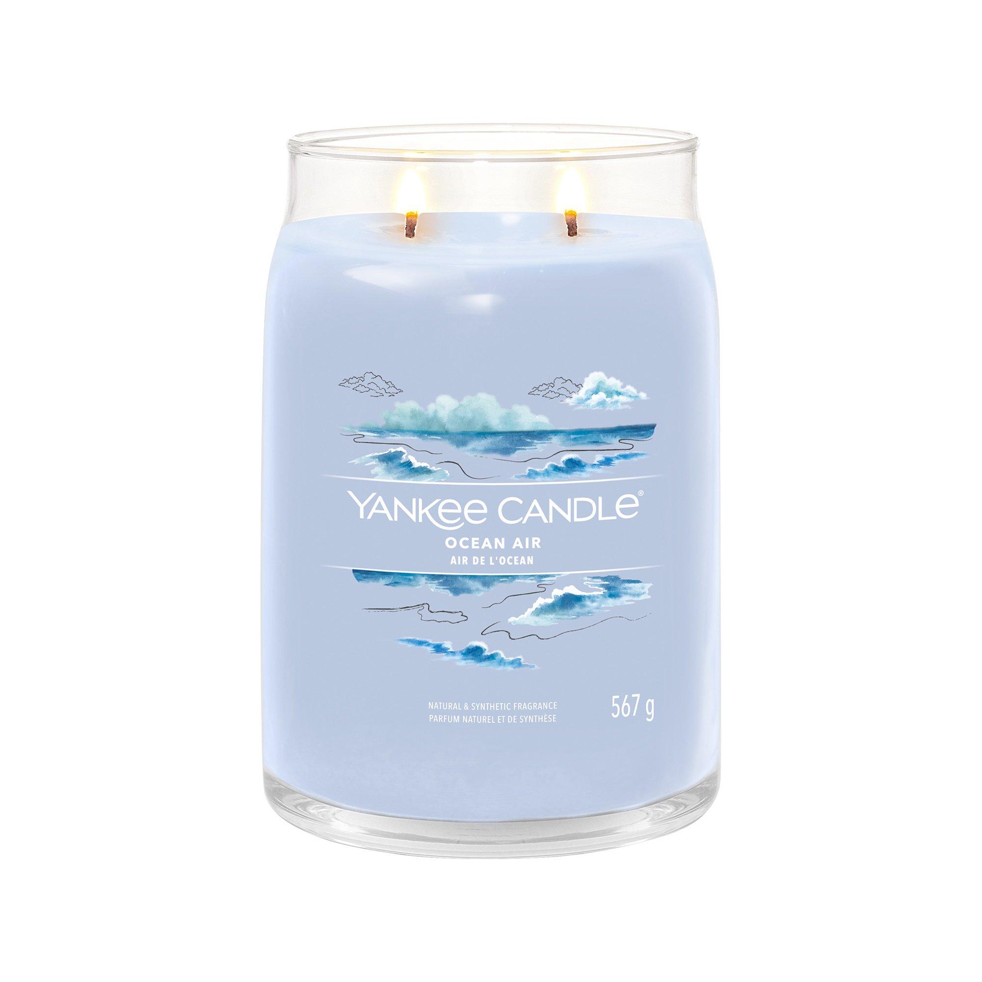 Yankee Candle Signature Candela profumata in vetro Ocean Air 