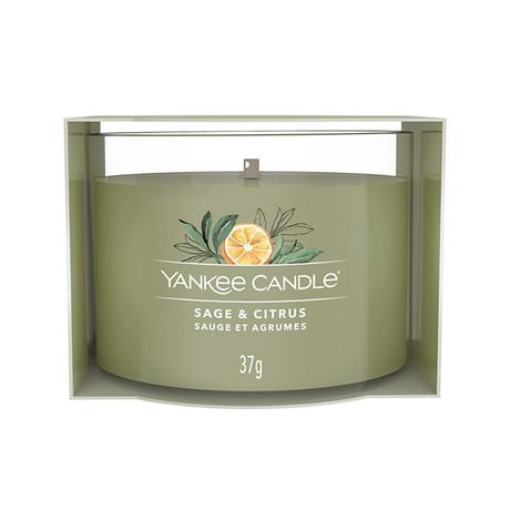 Yankee Candle Signature Candela profumata in vetro Sage & Citrus 