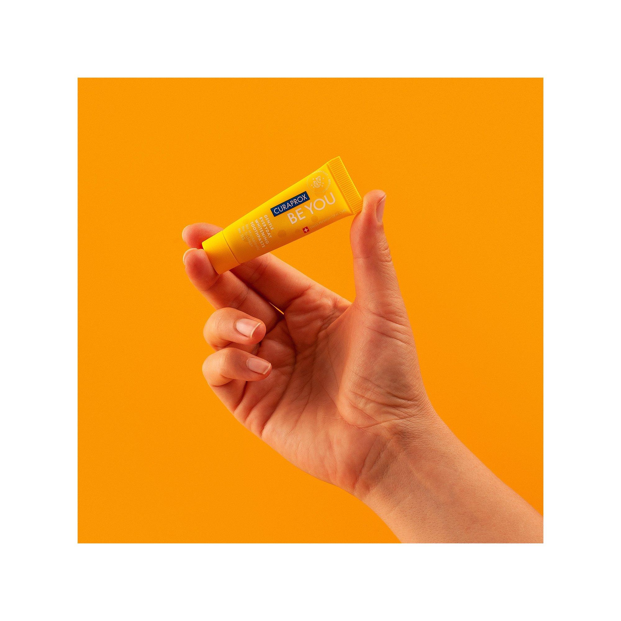 CURAPROX Be you Zahnpasta gelb Dentifrice Be you pamplemousse 