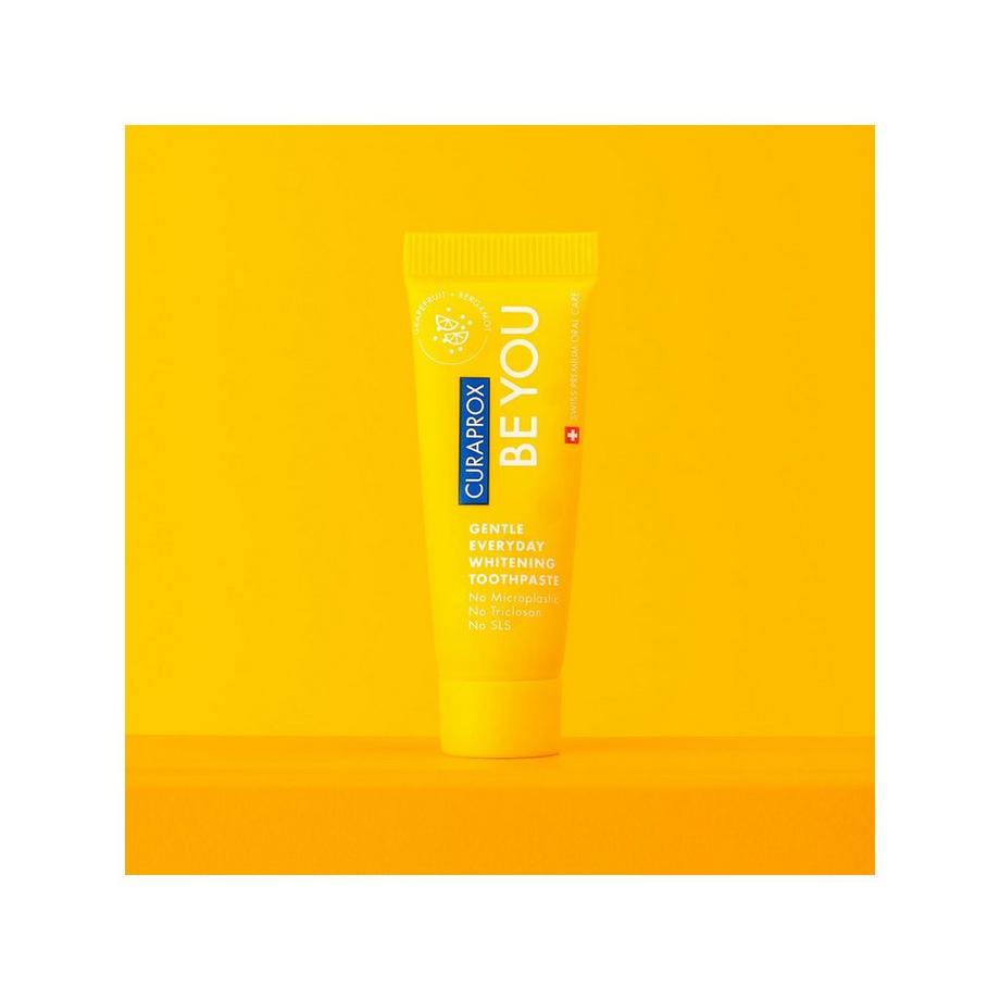 CURAPROX Be you Zahnpasta gelb Dentifrice Be you pamplemousse 