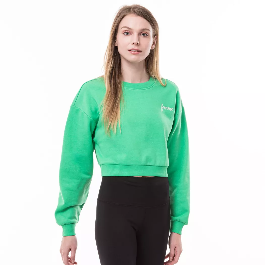 Only Lingerie - Shirt, langarm, für Damen, Grün, Größe S