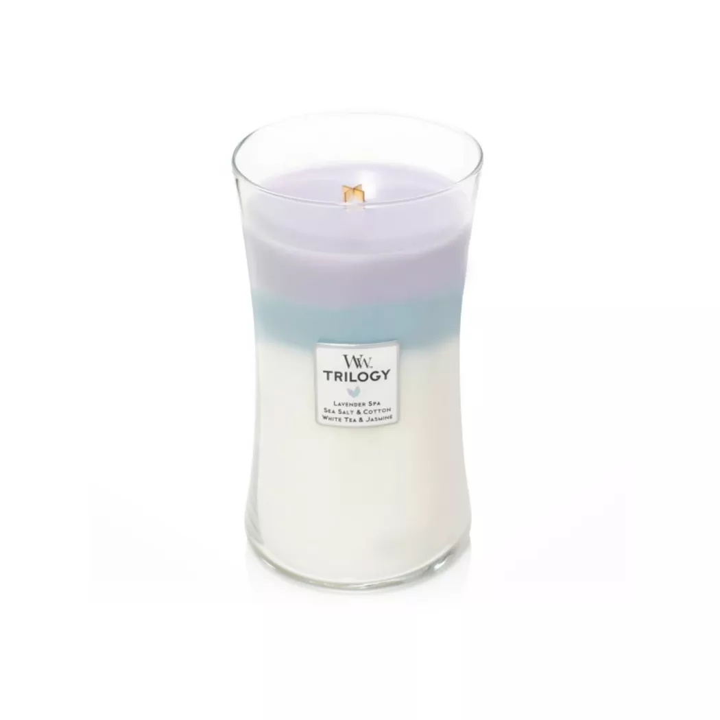 Woodwick Trilogy Calming Retreat Duftkerze