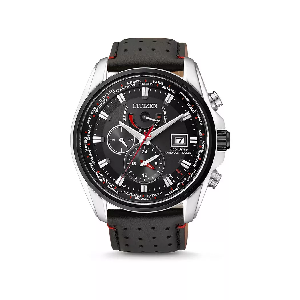  Citizen Radio Controlled Chronograph Watch Black 44mm
