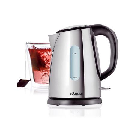 König Wasserkocher Chrome Line, 1 Lt 