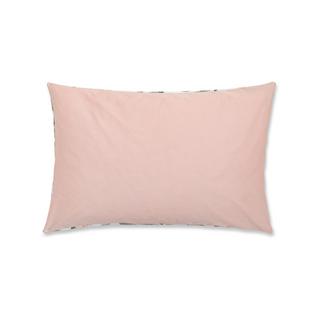 FAZZINI Federa in raso con stampa a foglie  