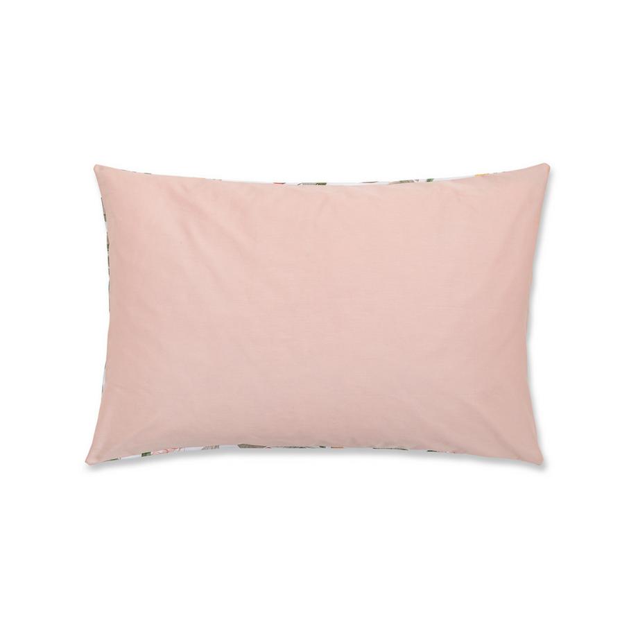 FAZZINI Blätterdruck Satin Kissenbezug  