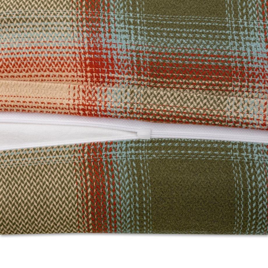 Manor Norwich Taie d'oreiller à motif écossais  