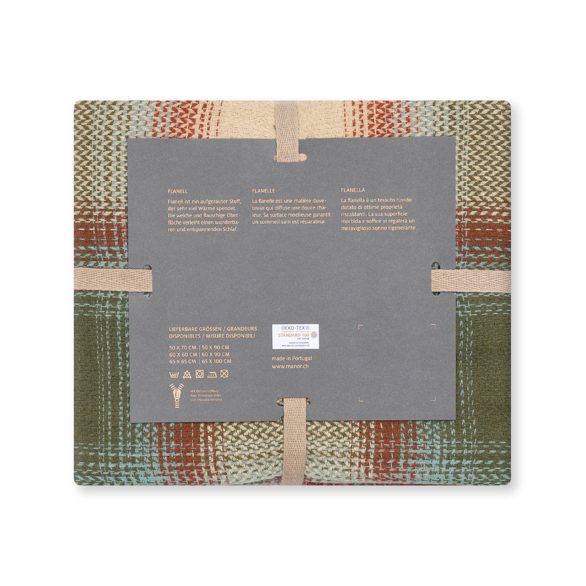 Manor Norwich Taie d'oreiller à motifs  