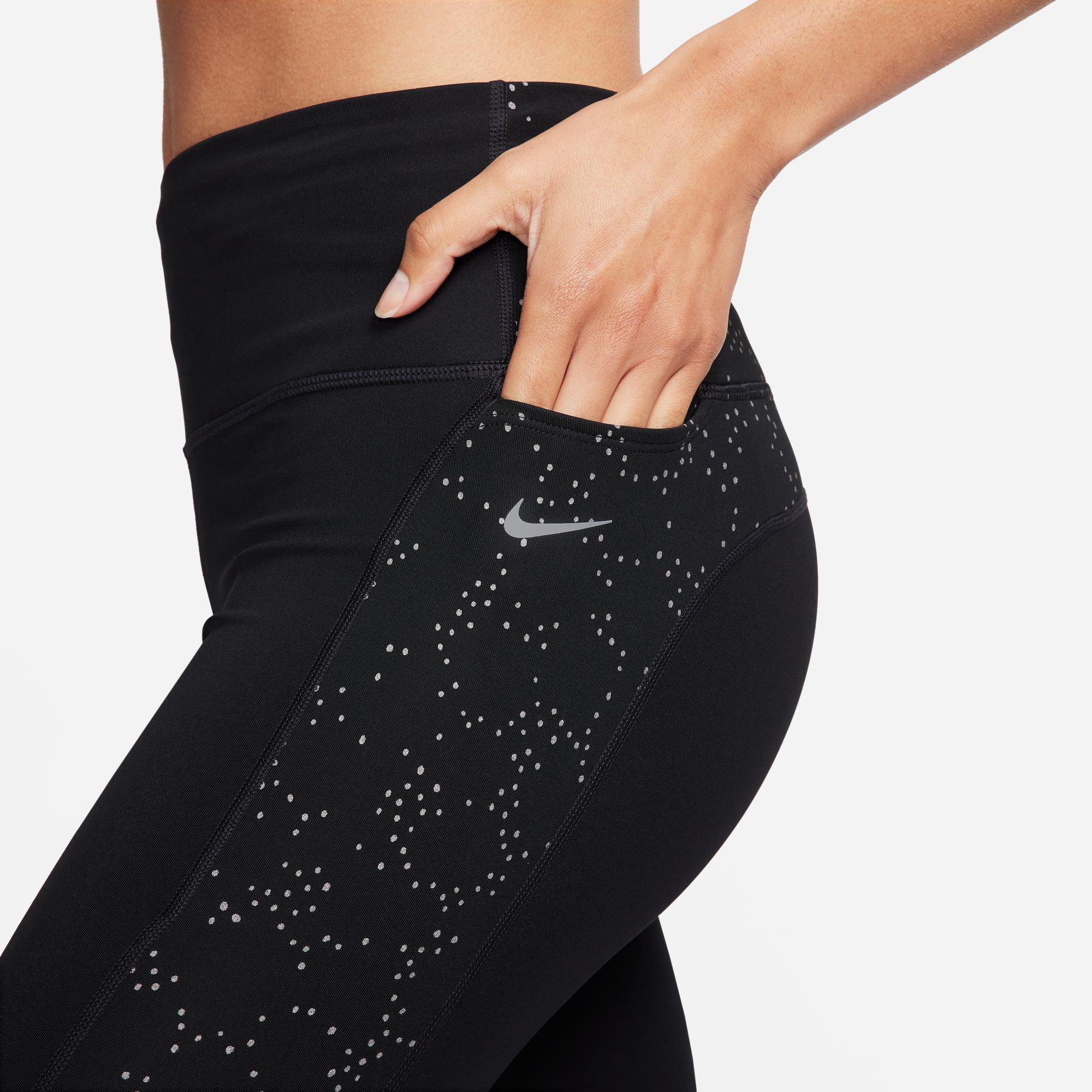 NIKE W NK DF FST MR 7/8 TGHT SNL NV Collants de sport, longueur 7/8 