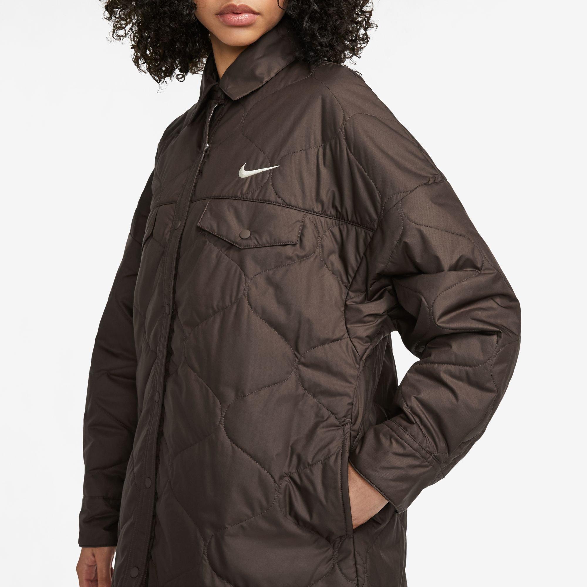 NIKE W NSW ESSNTL QULT STD TRCH Veste avec fermeture éclair 