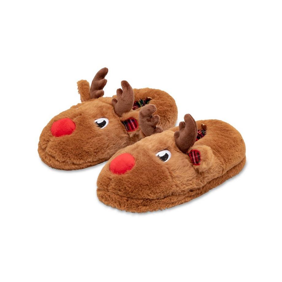 Manor Woman Reindeer Slipper Slippers 