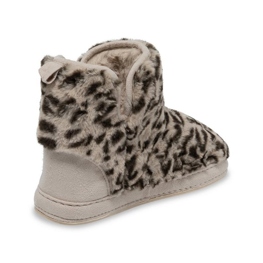 Manor Woman Plush Boots animla print Hausschuhe 