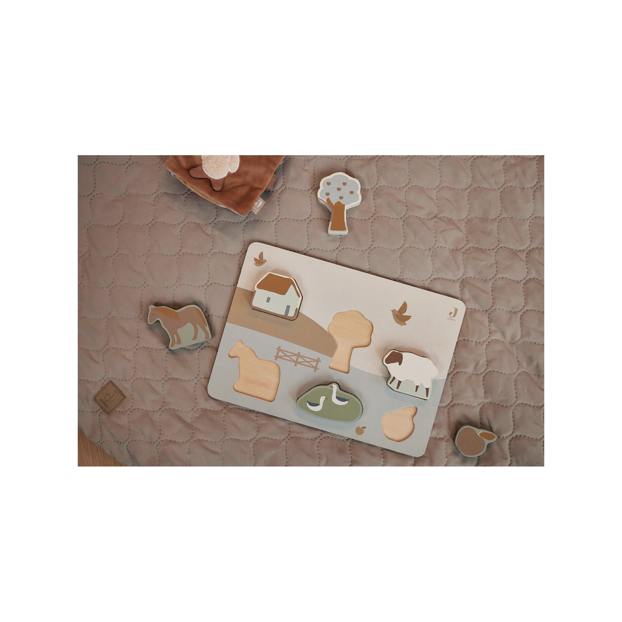 Jollein  Puzzle en bois 28x20x2cm 