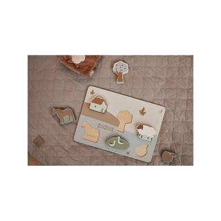 Jollein  Puzzle en bois 28x20x2cm 