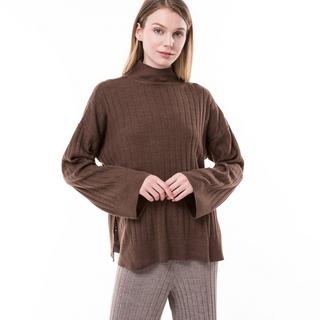 Only Lingerie New Tessa LS Loose High Neck Knit Maglione, collo alla coreana, maniche lunghe 