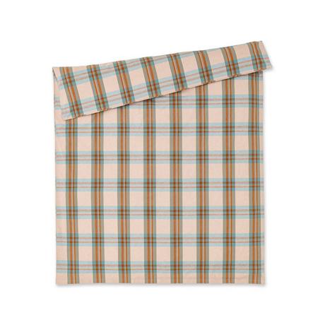 Manor Swansea Housse de couette en flanelle à carreaux  