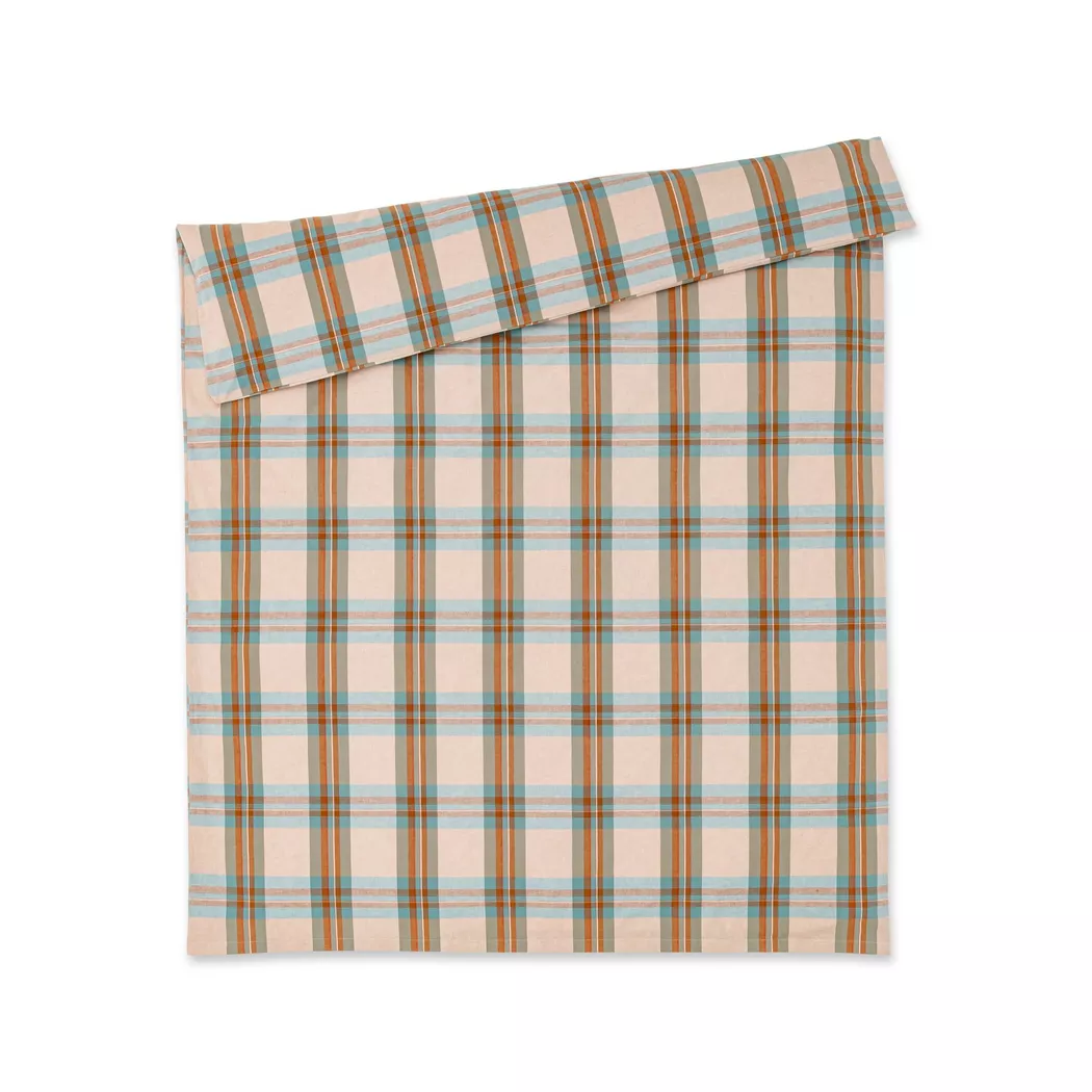 Manor - Duvetbezug, Swansea Karierter Flanell Duvetbezug, 160 x 210 cm, Multicolor