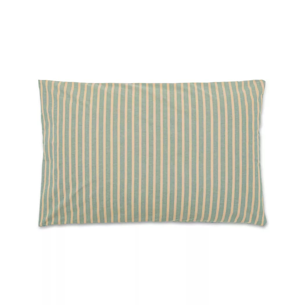 Manor - Kissenbezug, Cartiff Flanell Gestreifter Kissenbezug, 65 x 100 cm, Multicolor