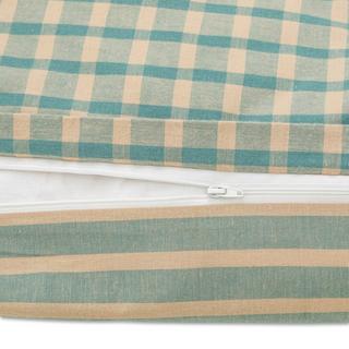 Manor Cartiff Flanella Federa a Righe  