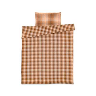 Manor Leeds Taie d'oreiller en flanelle à carreaux  