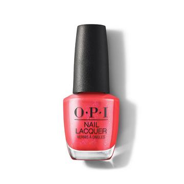 NLS010 - Left Your Text on Red - Vernis à ongles classique