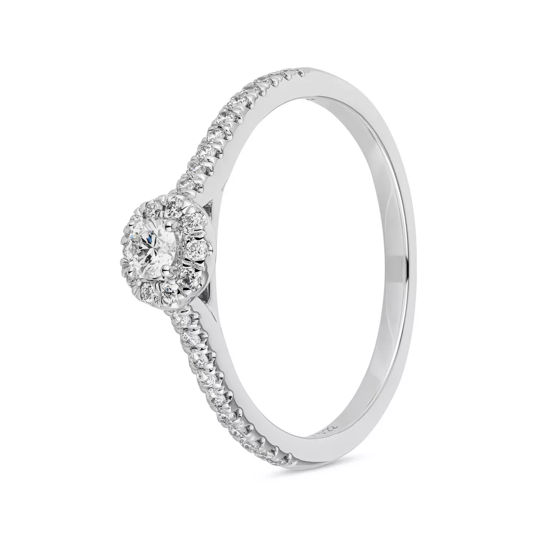 Sergio Ferris - Ring, Bague or 18kt, 54, Weissgold