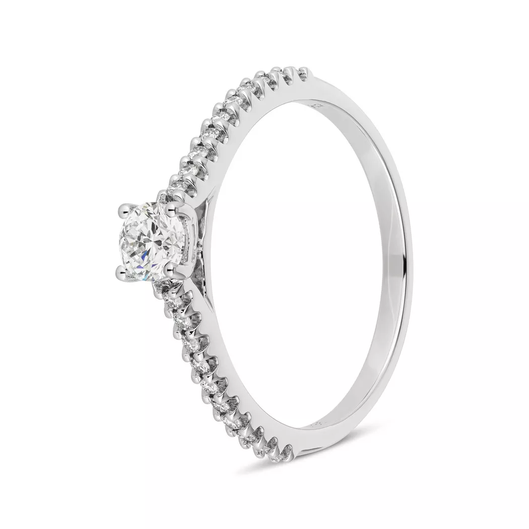Sergio Ferris - Ring, Bague or 18kt, 56, Weissgold