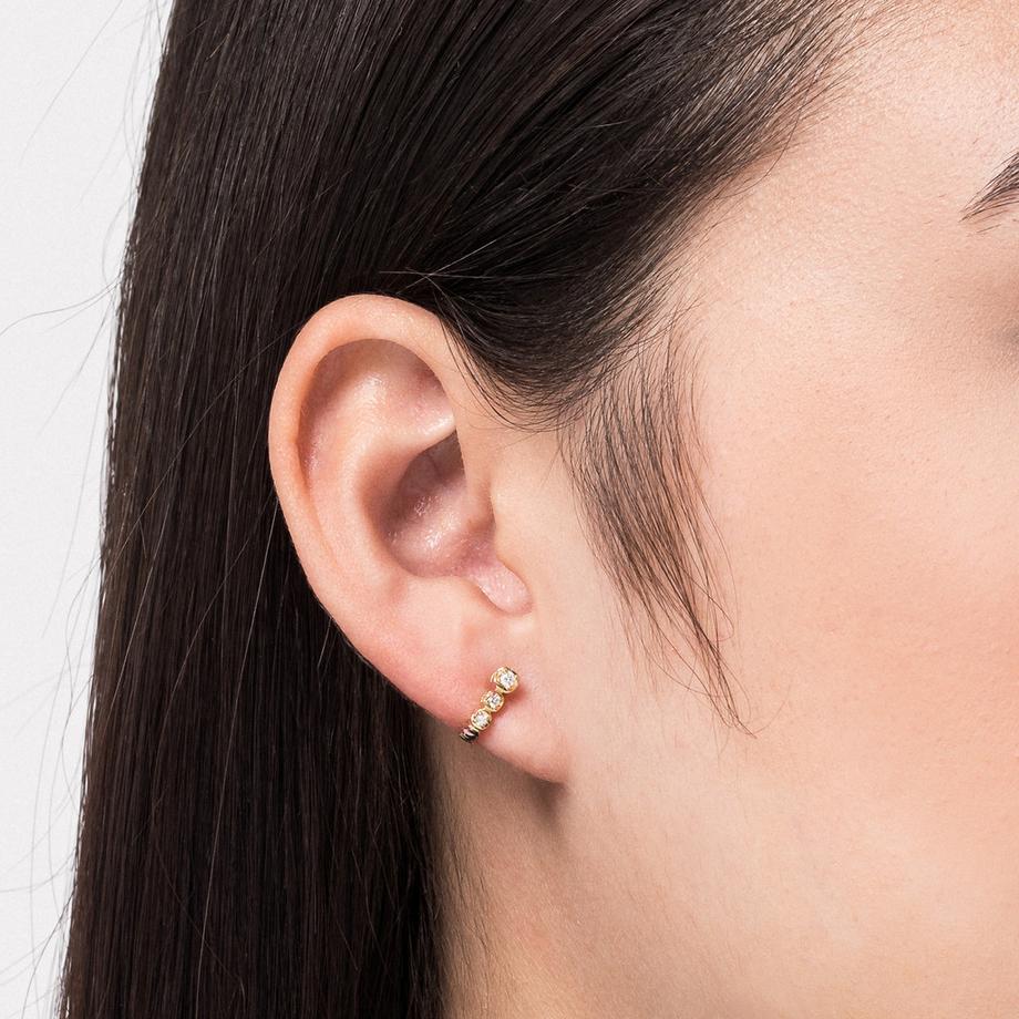 Sergio Ferris Boucles clous or 18kt Orecchini 