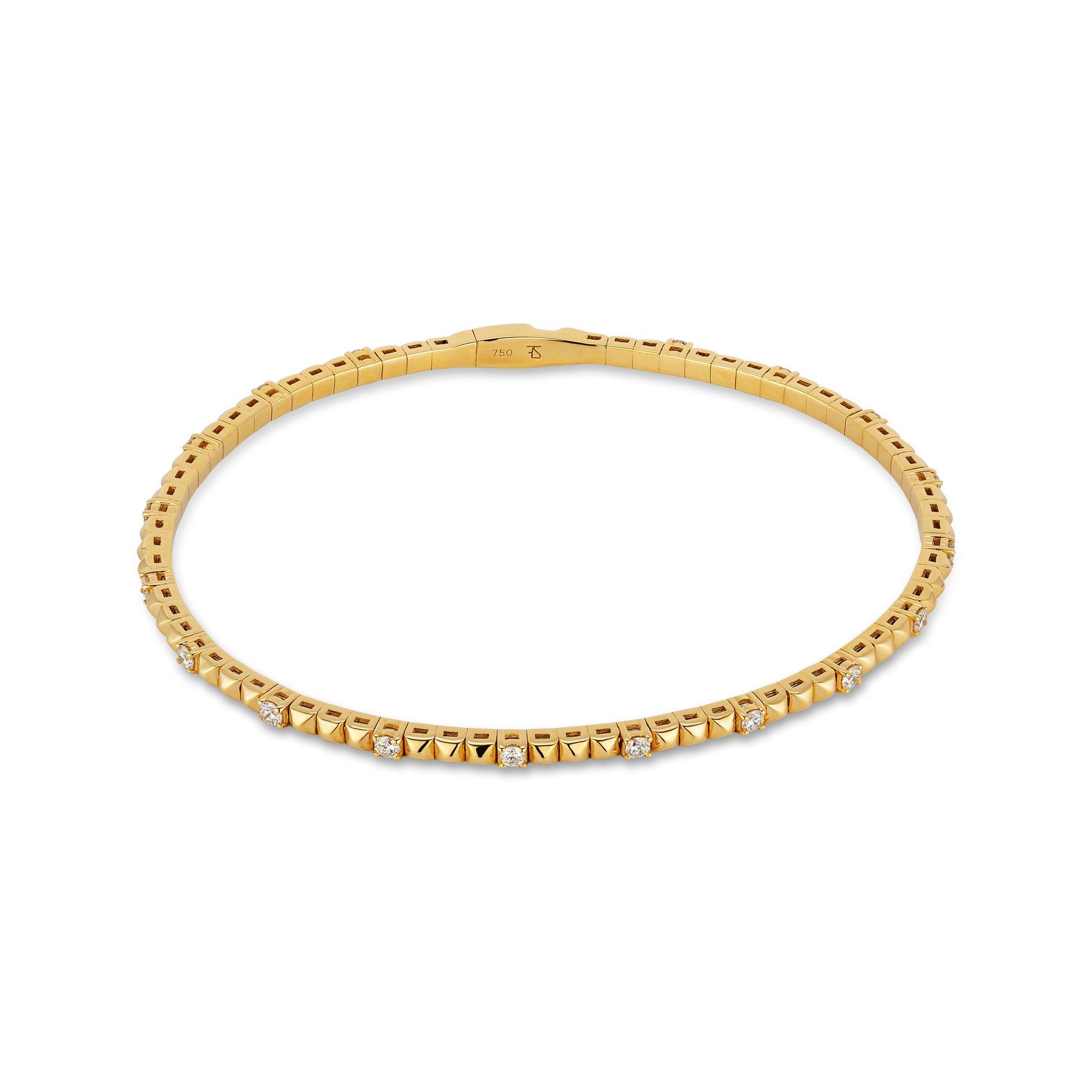 Image of Armband Damen Gelbgold 17cm