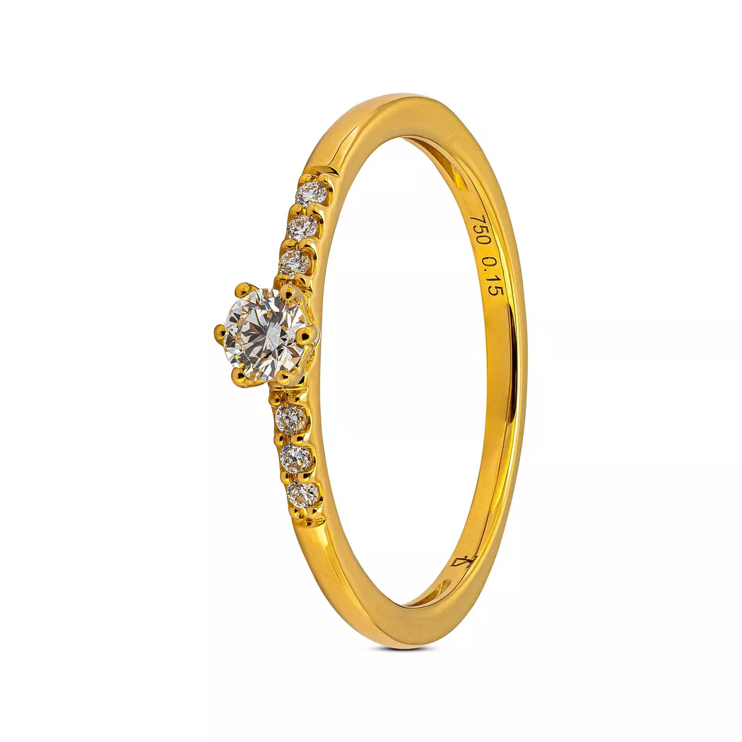 Sergio Ferris - Ring, Bague or 18kt, 54, Gelbgold 4