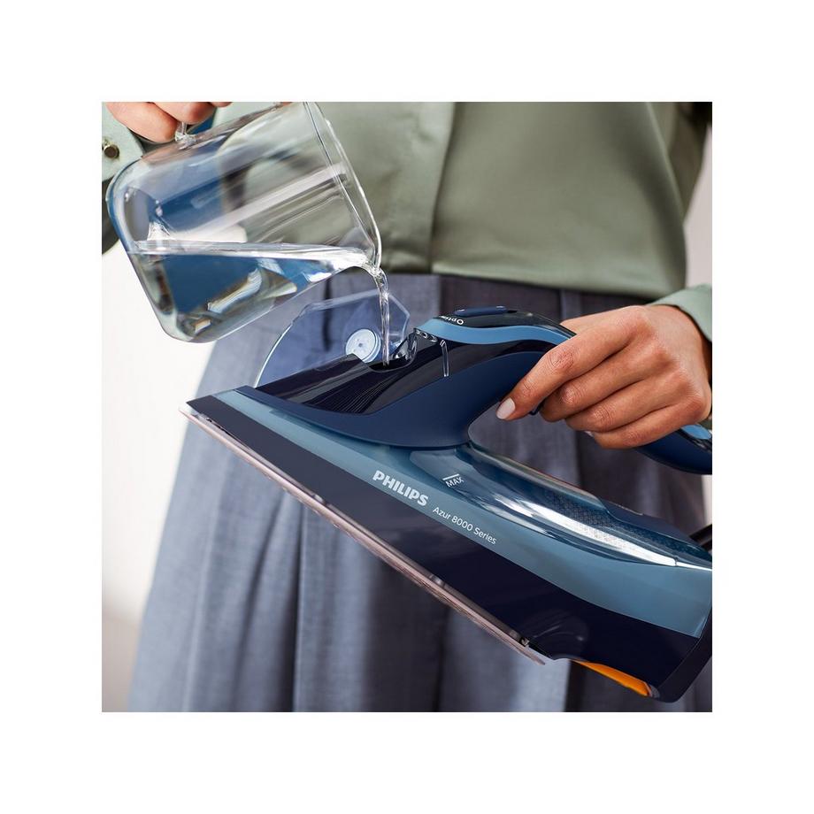 PHILIPS Dampfbügeleisen Azur 8000 Series SteamGlide Elite 