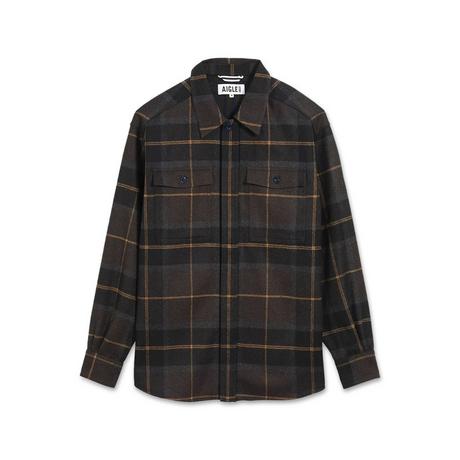 AIGLE Giacca Camicia a Quadri  