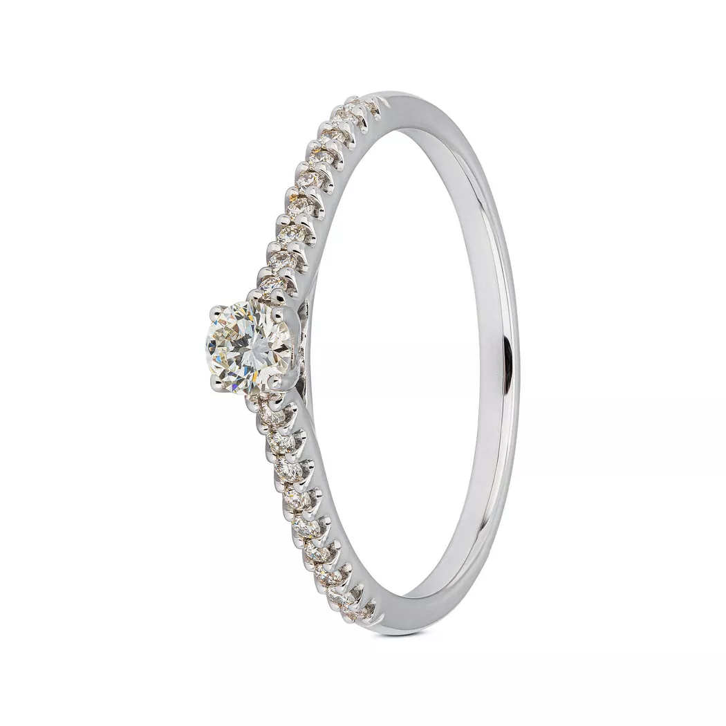 Sergio Ferris - Ring, Bague or 18kt, 56, Weissgold 4