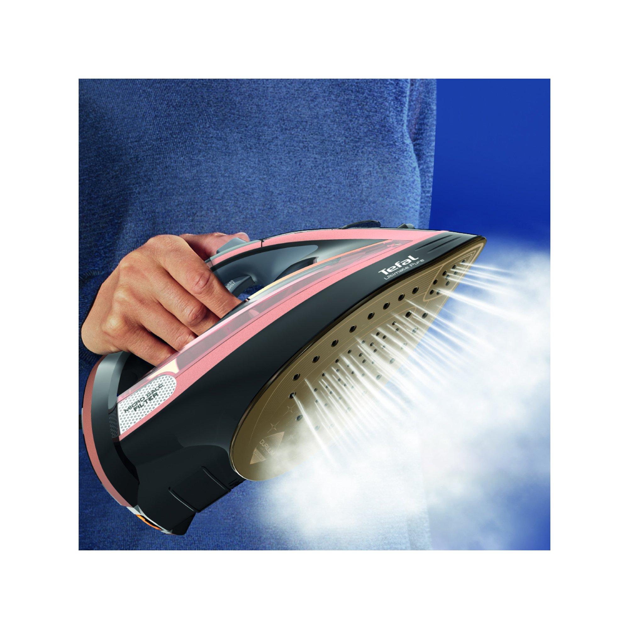 Tefal Fer à repasser vapeur Ultimate Pure Anti-calc 