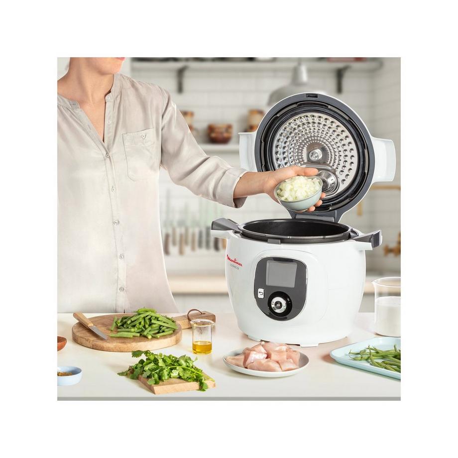 Moulinex Küchenmaschine mit Kochfunktion Cookeo+ inkl. 150 Rezepte 