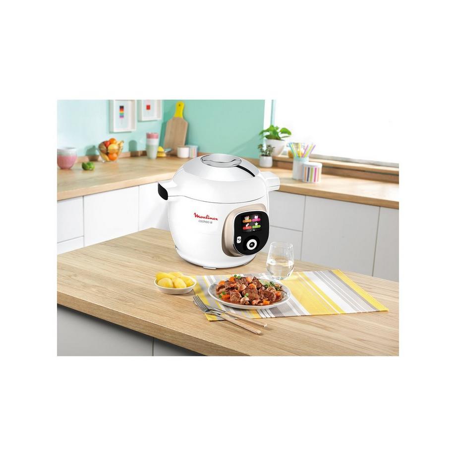 Moulinex Küchenmaschine mit Kochfunktion Cookeo+ inkl. 150 Rezepte 