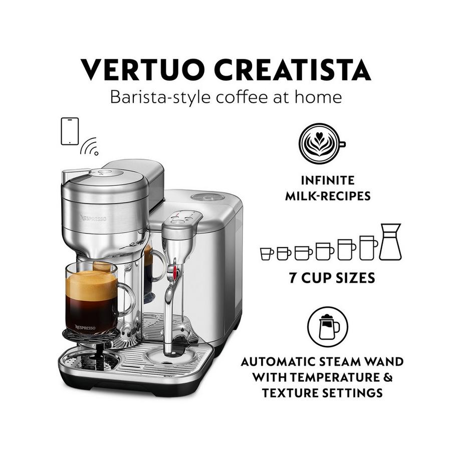Sage Nespressomaschine The Vertuo Creatista 