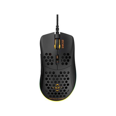 DELTACO Lightweight ,RGB Mouse per videogiochi 