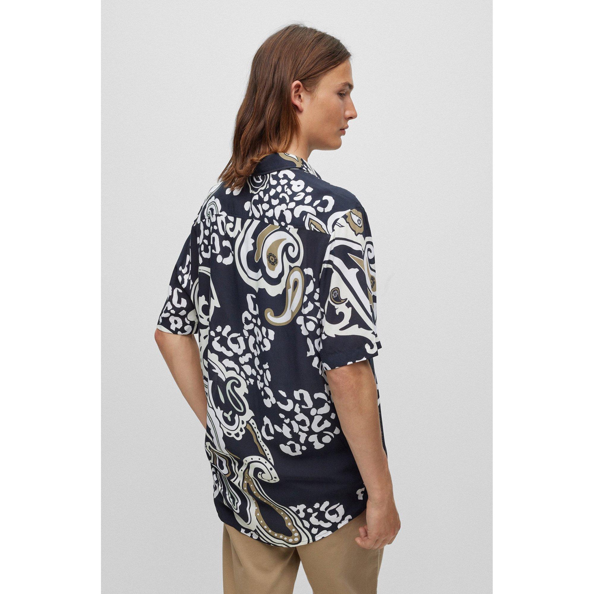 HUGO Ellino Camicia Maniche Corte  