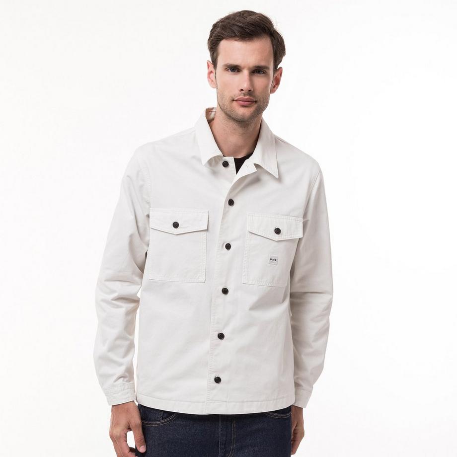 HUGO Enalu Langarm Oversize Hemd  