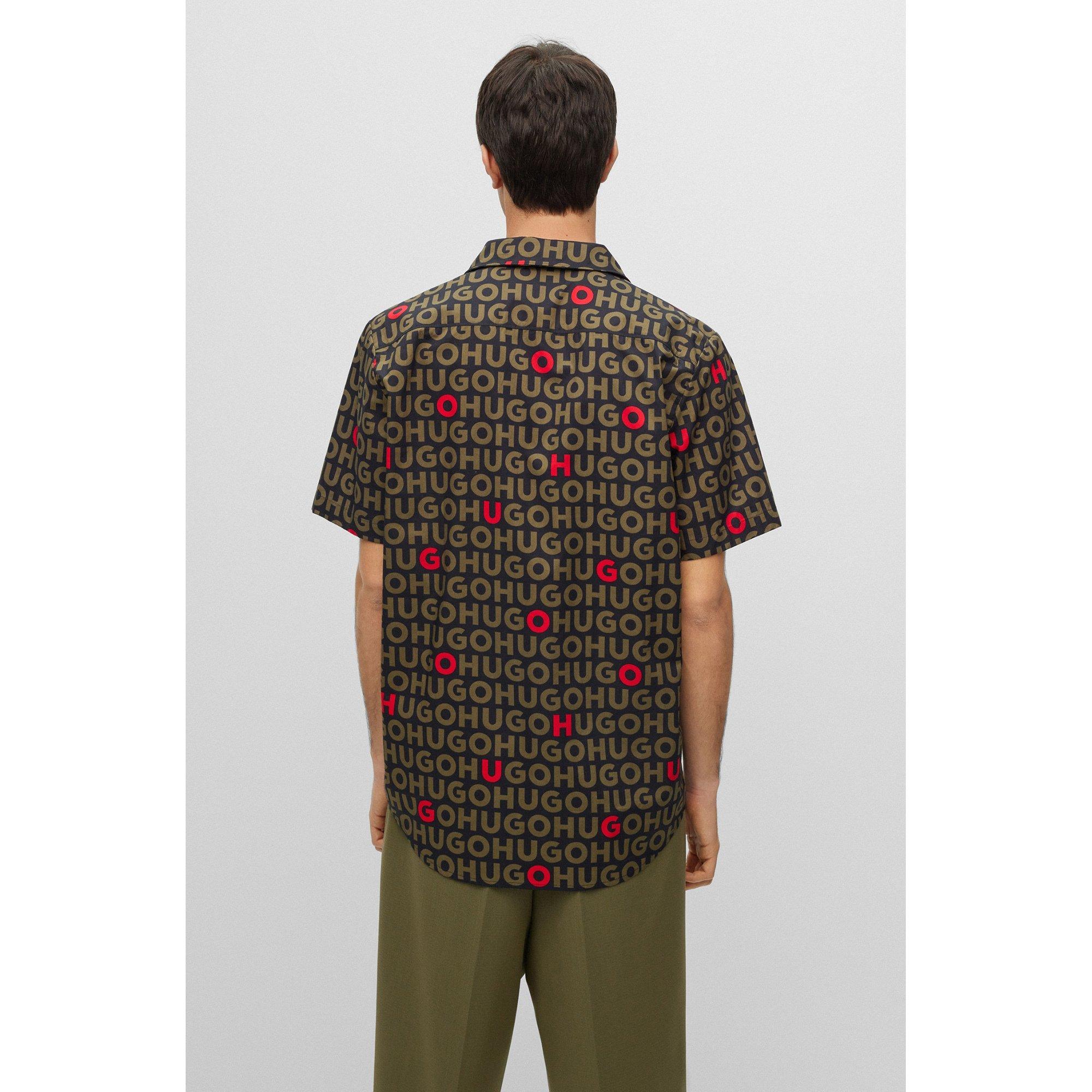 HUGO Ellino Camicia Maniche Corte  