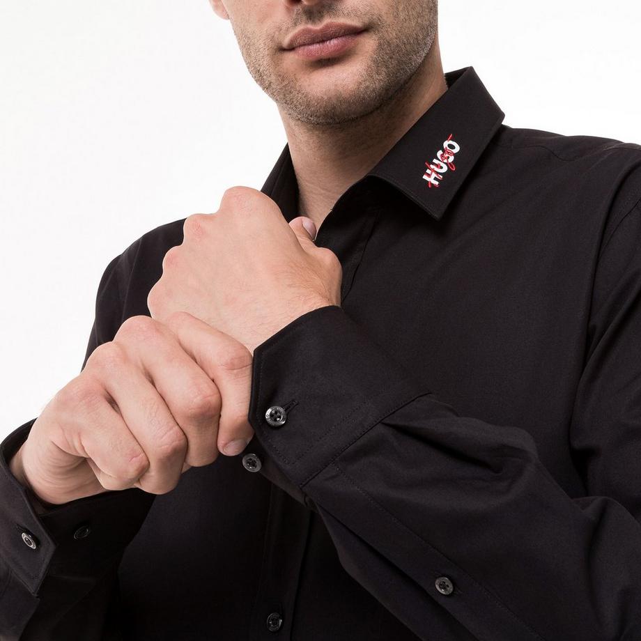 HUGO Elisha02 Extra Slim Fit Langarmhemd  