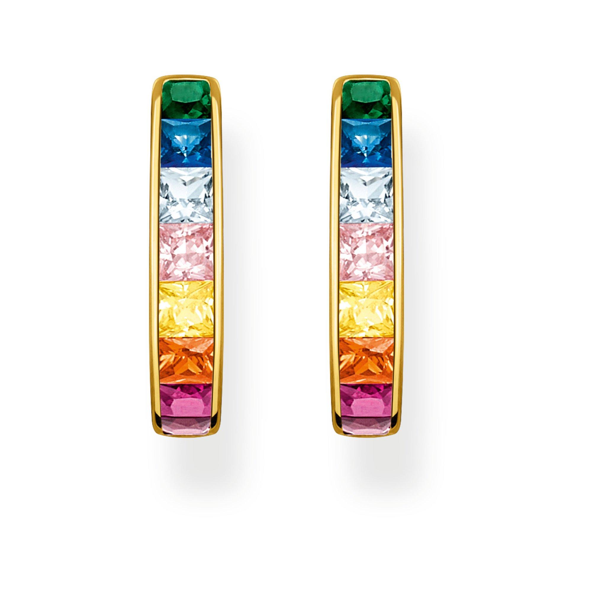 Thomas Sabo Rainbow gold Creolen 