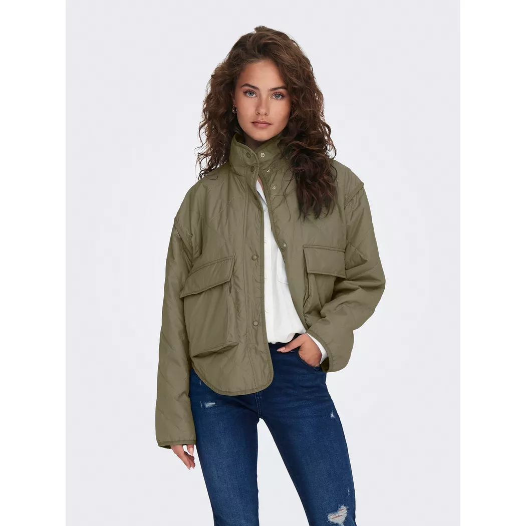 Only - Jacke, für Damen, Khaki, Größe M