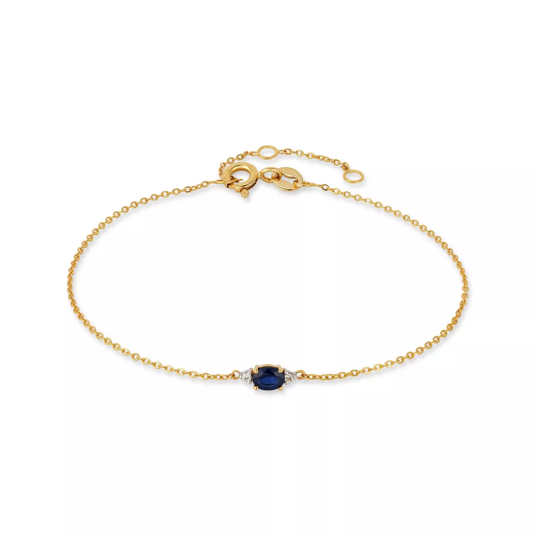 L' Atelier Gold 18 Karat by Manor - Armband, 18.5CM, Gelbgold