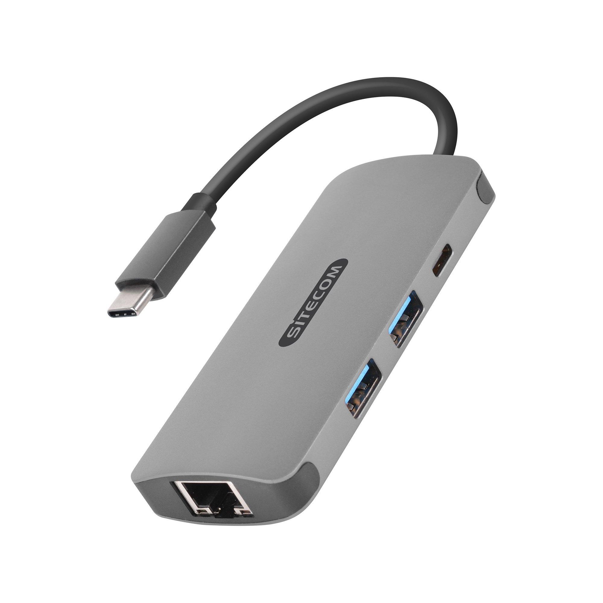 Image of Adapter CN-378 USB-C 3.1 - Gigabit LAN & USB-C Power Delivery