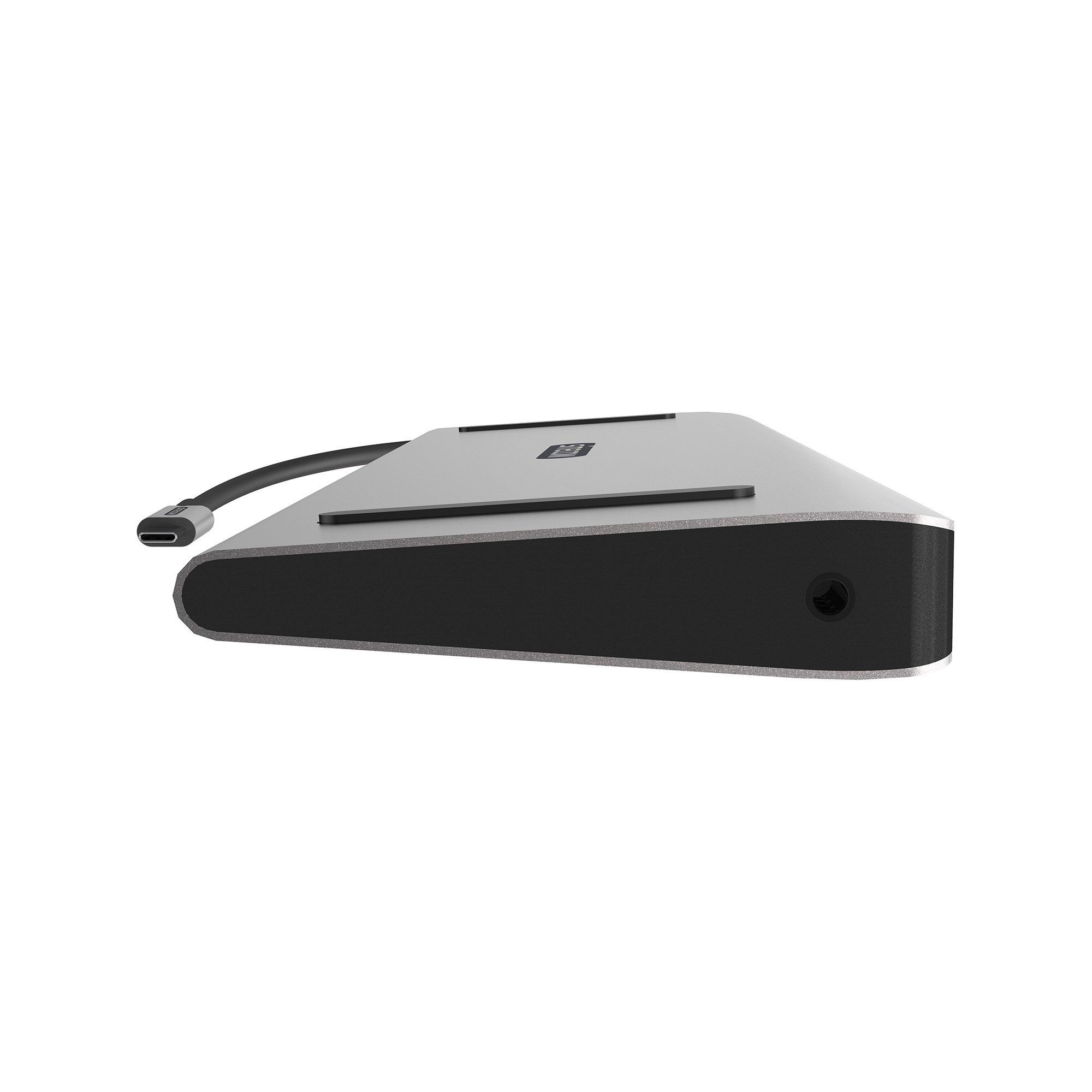 SITECOM CN-389 USB-C 3.1 Multiport Pro Dock, 100W & USB-C Power Delivery Adattatore 